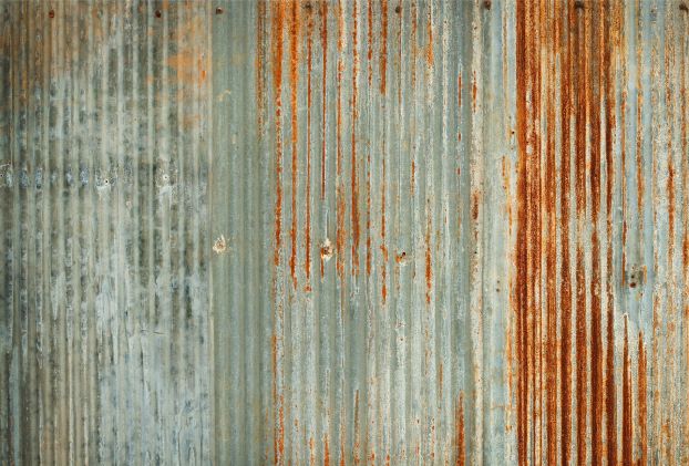 Corrugated Metal - Roycycled Decoupage image 0