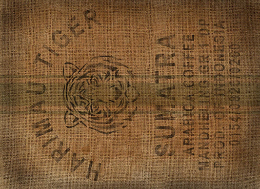 Coffee Sack 2 - Roycycled Decoupage image 0
