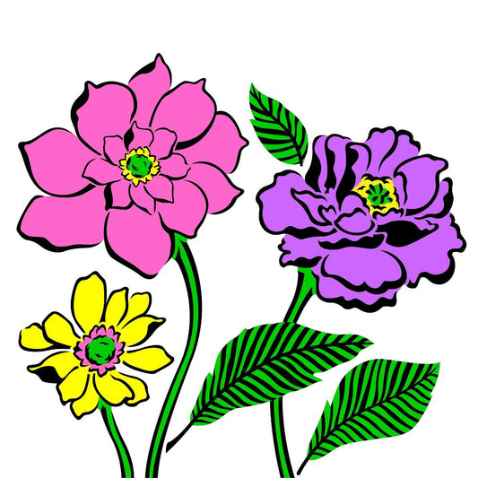 Hopeful Petals - JRV Stencil by Debi’s Design Diary image 0