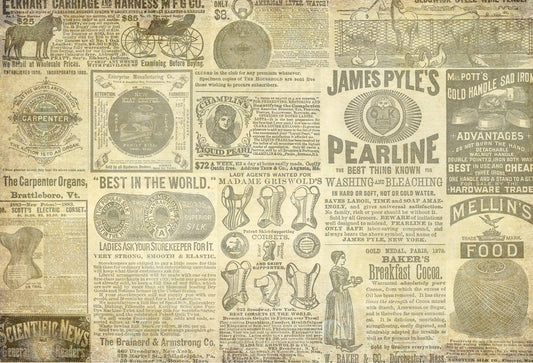 Vintage Ad  - Roycycled Decoupage  image 0