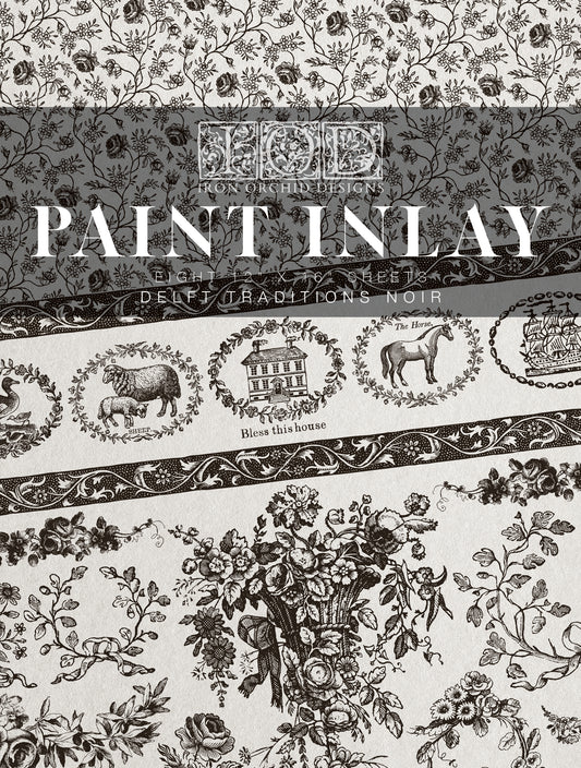 Delft Traditions Nior 8 Page IOD Paint Inlay  (Limited) image 0