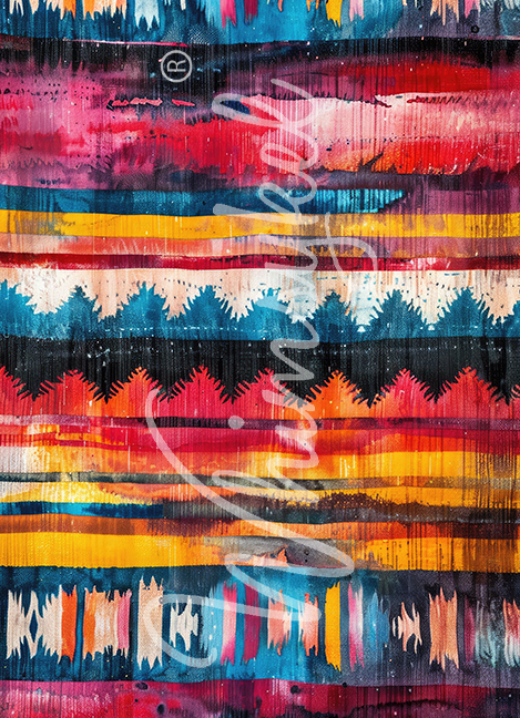 Boho Blanket Left - Whimsykel Paper