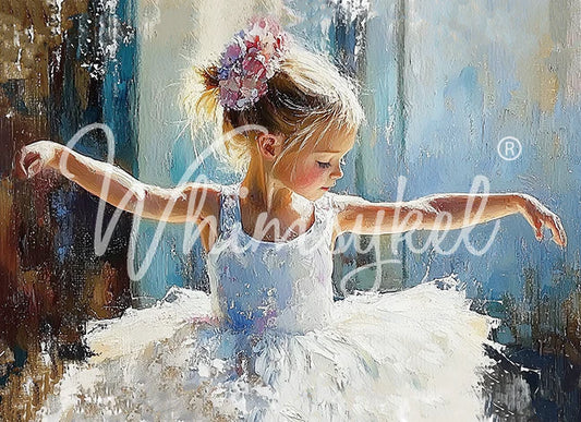 Pirouetts & Petals - Whimsykel Paper image 0