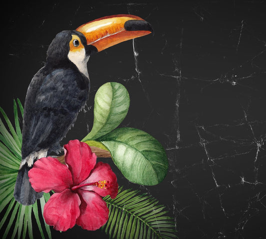 Toucan -Mint by Michelle Decoupage image 0