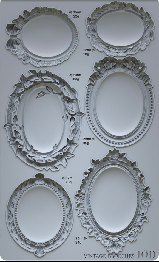 Vintage Brooches - IOD Moulds  image 0
