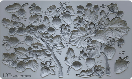 Wild Berries - IOD Moulds  image 0