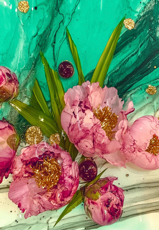 Petal Drip - Elsie Lane Decoupage Paper image 0
