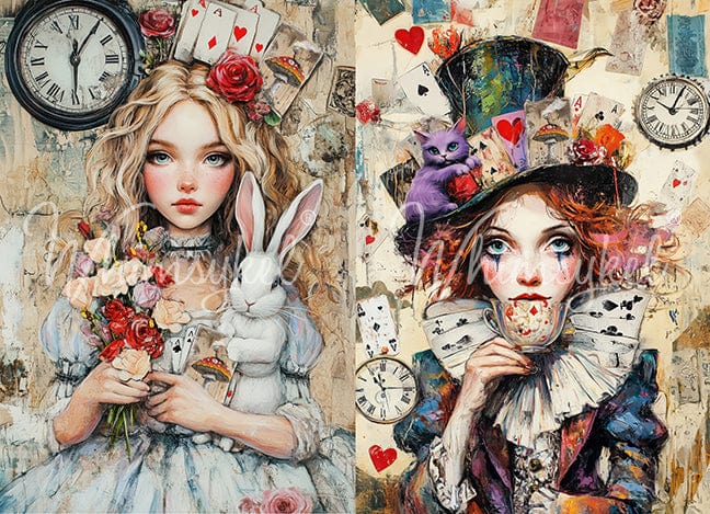 Allison/Mattie Duo |18lb Decoupage Tissue Paper | 21x29 in