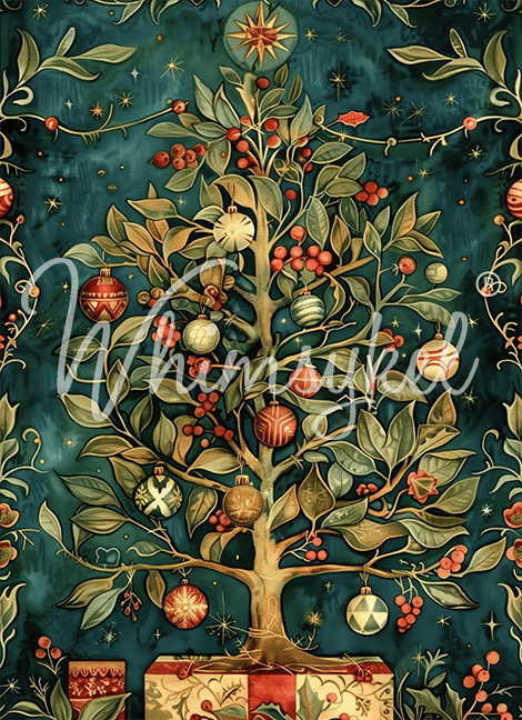 Pear Tree |18lb Decoupage Tissue Paper | 21x29 in