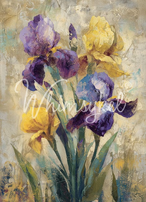 When Spring Fades | 18 lb Decoupage Tissue Paper | 14x20 in