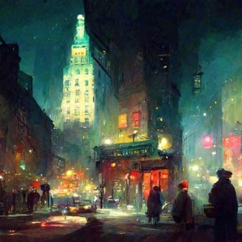 New York, New York  Decoupage (Mint By Michelle)  image 0