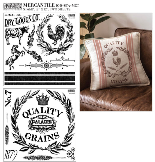 Mercantile Stamps IOD Set of Two Sheets  image 0