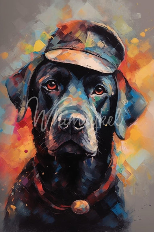Painter Pup - Whimsykel Paper image 0