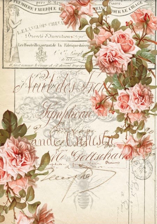 Floral Ephemera - Roycycled Decoupage image 0
