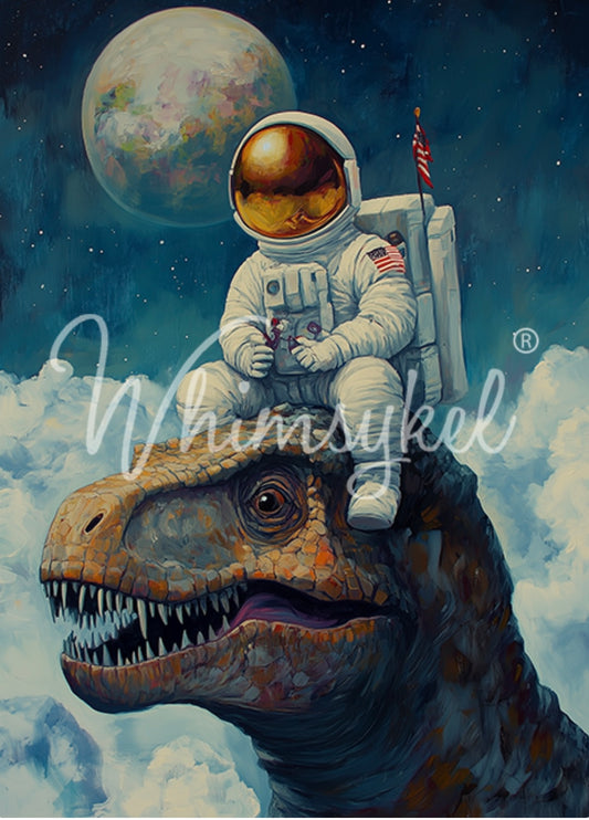 Astronaut Dreams  - Whimsykel Paper image 0