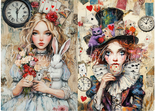 Allison and Mattie - Whimsykel Paper image 0