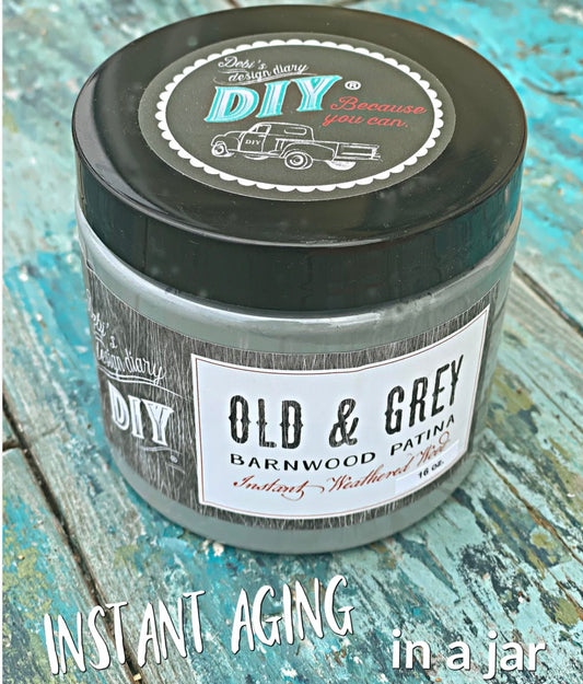 Old and Grey Barnwood Patina - DIY Paint image 0