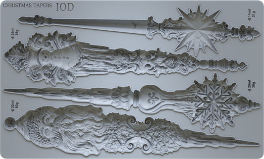 Christmas Tapers (Limited) IOD Moulds  image 0
