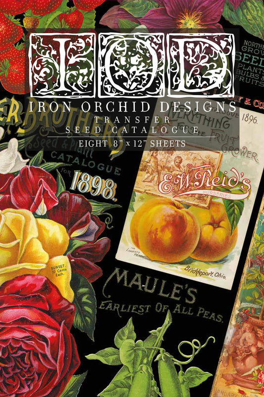 Seed Catalogue - IOD Decor Transfer