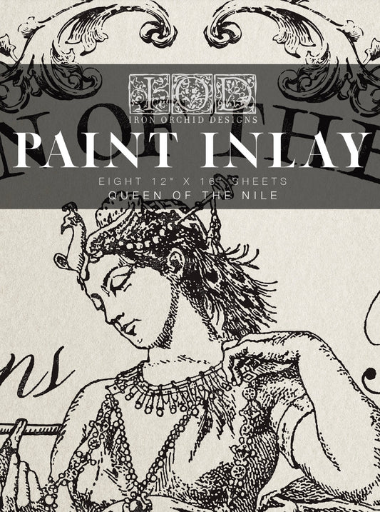 Queen of the Nile IOD Paint Inlay image 0
