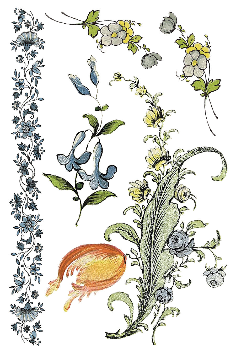 Fairytale Floral - IOD Decor Transfer