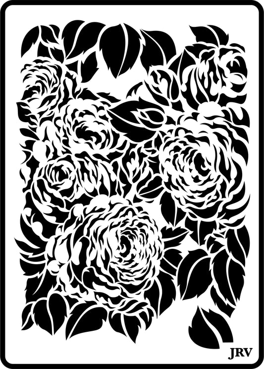 Peonies - JRV Stencil by Debi’s Design Diary image 0