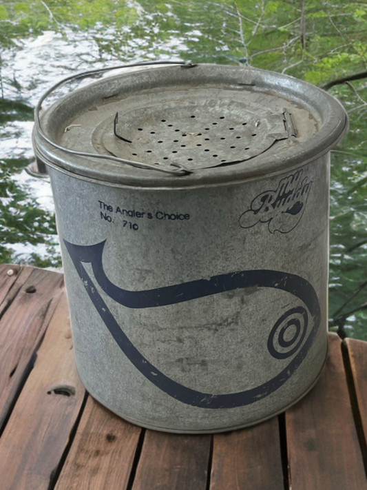 Vintage Minnow Pail