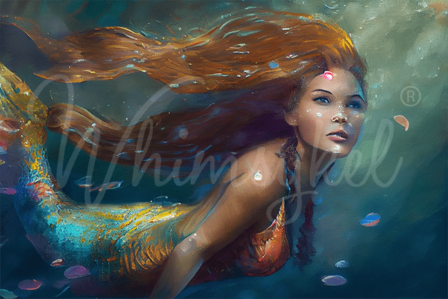 Arista: Mermaid | 18 lb Decoupage Tissue Paper | 21x29 in