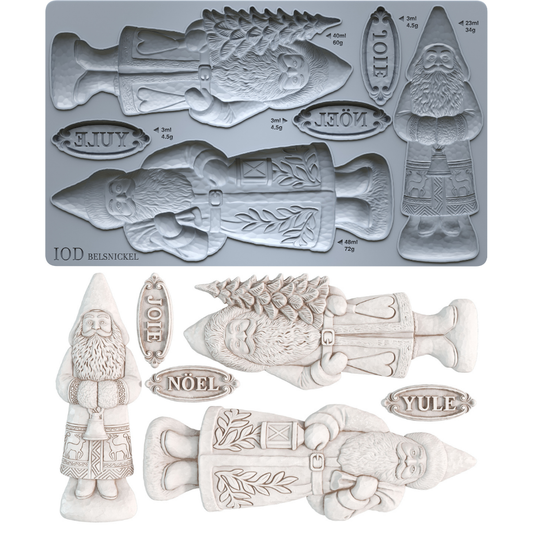 Belsnickel IOD Moulds - IOD (2026 QTR 3 Holiday Release)