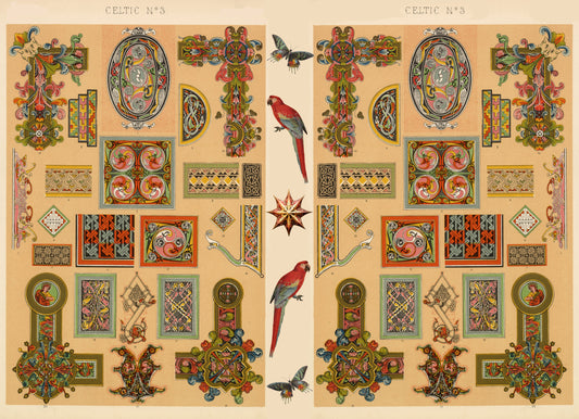 Celtic Study - Elsie Lane Decoupage Paper (Summer 2026 Release)