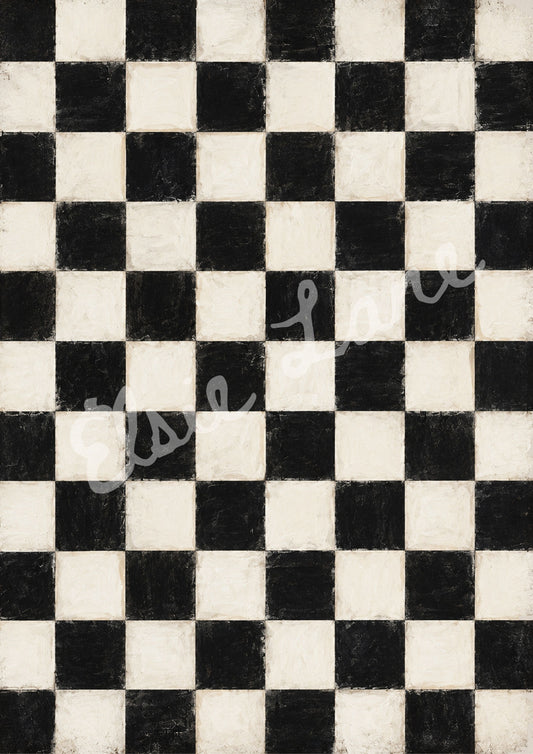 Checkered Past - (Collaboration with Tracey's Fancy) Elsie Lane Decoupage Paper