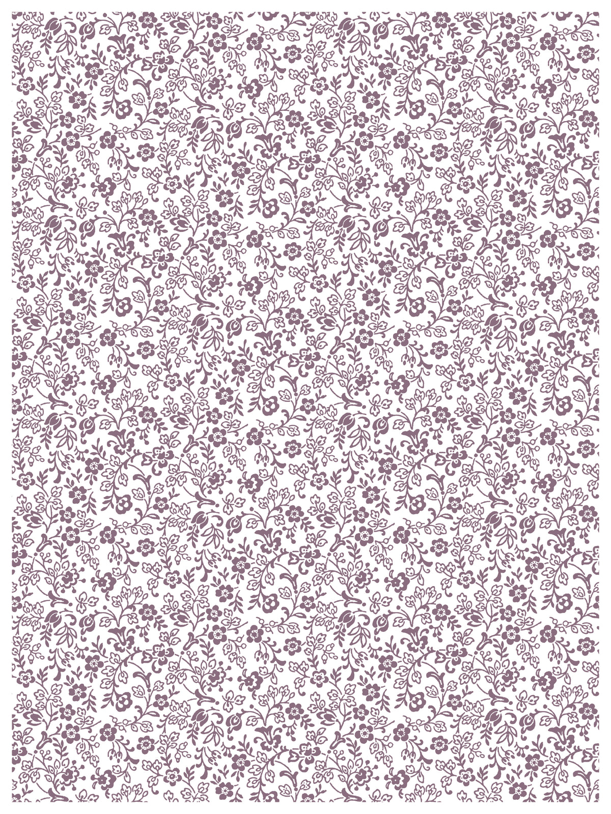 Ditzy Blooms IOD Paint Inlay