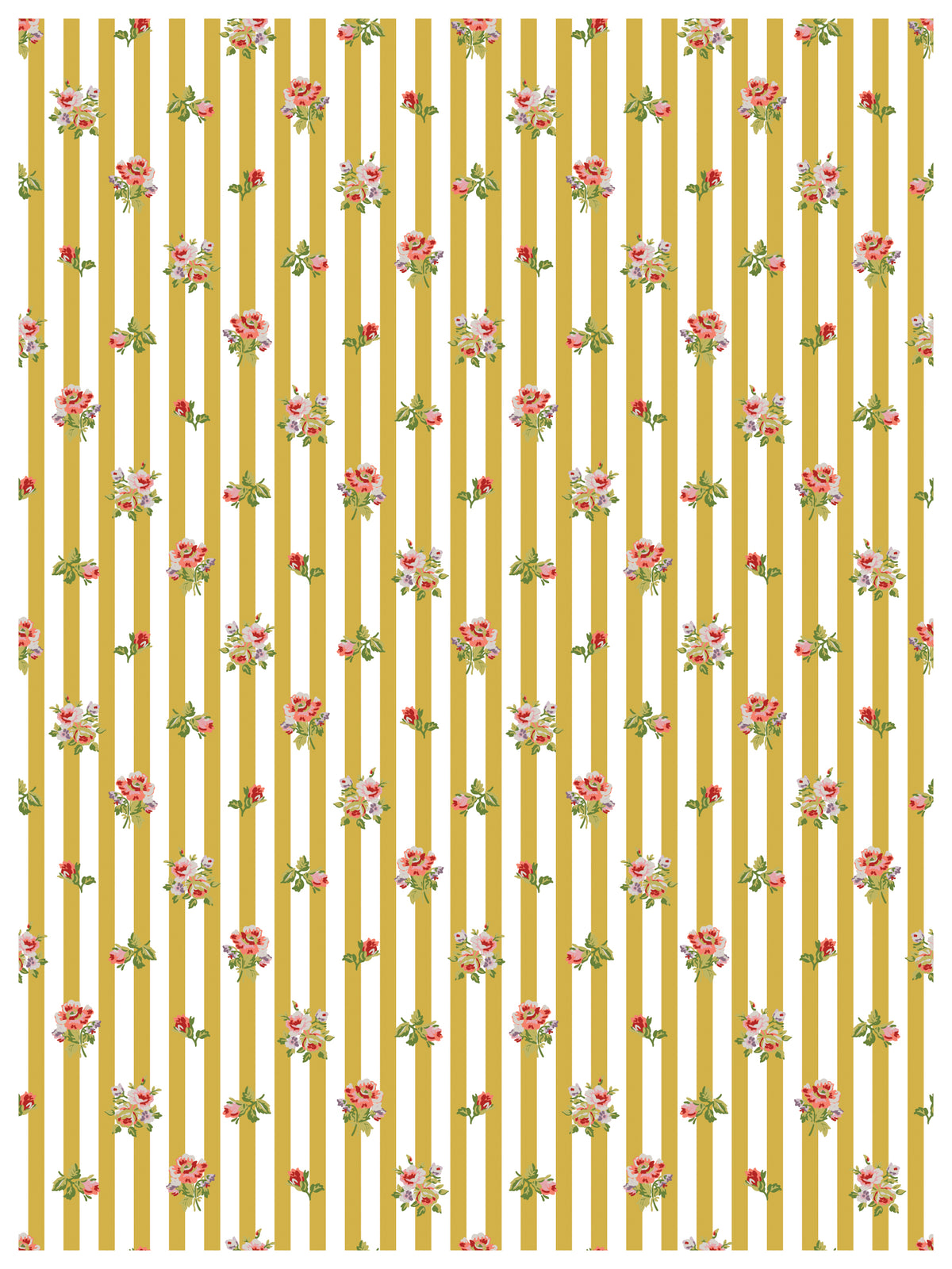 Ditzy Blooms IOD Paint Inlay