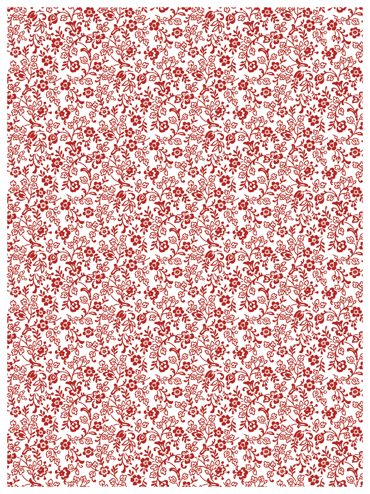 Ditzy Blooms IOD Paint Inlay