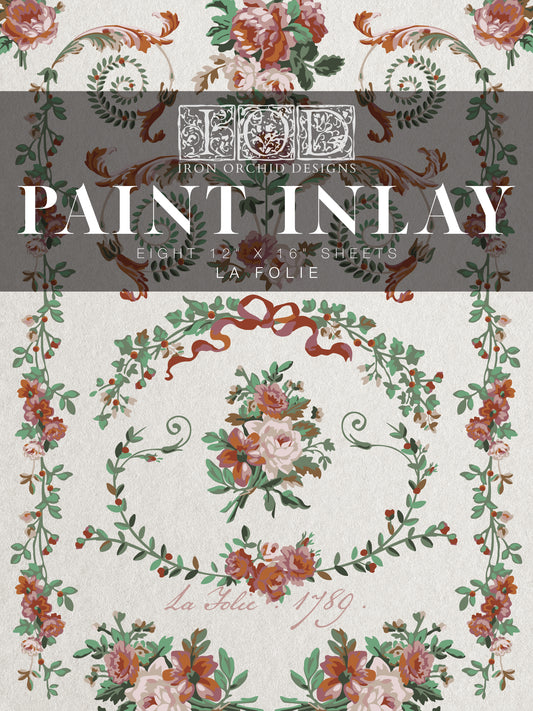 La Folie - IOD Paint Inlay (2025 Qtr 3 Holiday Limited Edition)