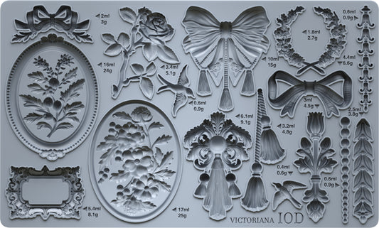 Victoriana IOD Mould - 2025 Qtr 3 (Holiday Limited Edition)
