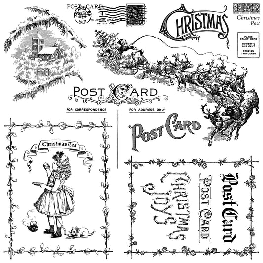 Christmas Post IOD Stamp - (2025 Qtr 3 Holiday Limited Edition)