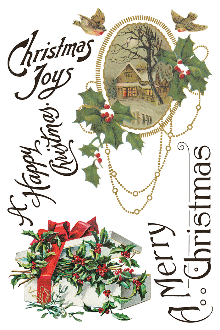 Christmas Joy IOD Transfer - IOD Qtr 3 (Limited Edition Holiday)