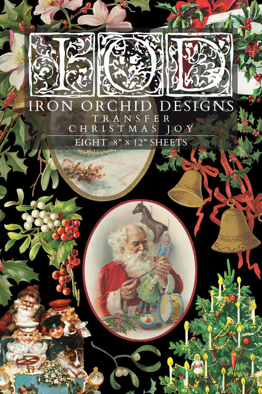 Christmas Joy IOD Transfer - IOD Qtr 3 (Limited Edition Holiday)