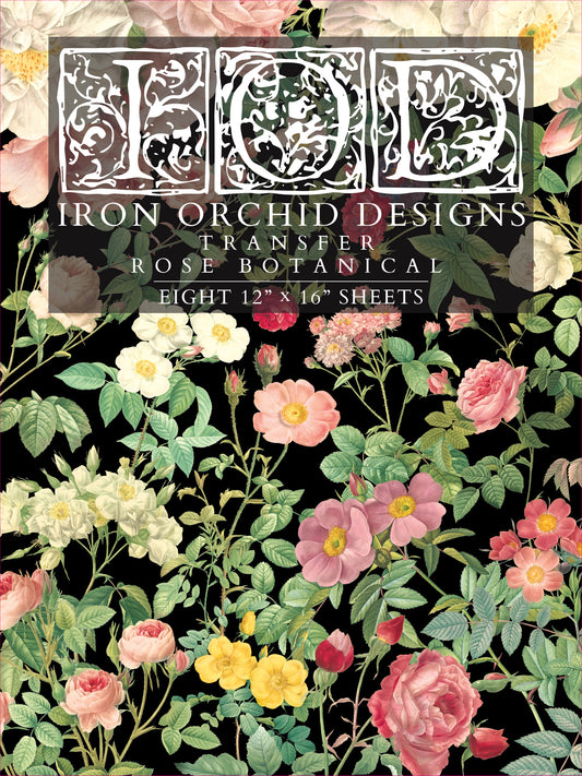 Rose Botanical -  IOD Decor Transfer
