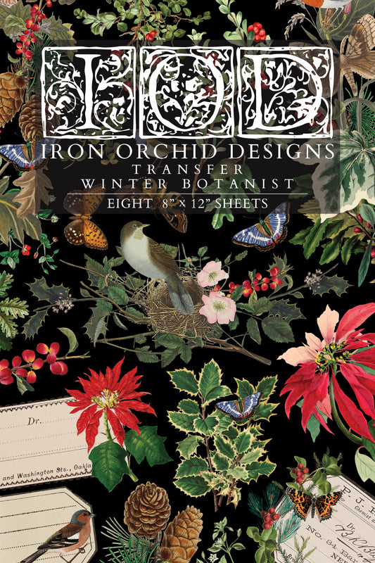Winter Botanist IOD Transfer - IOD Qtr 3 (Limited Edition Holiday)