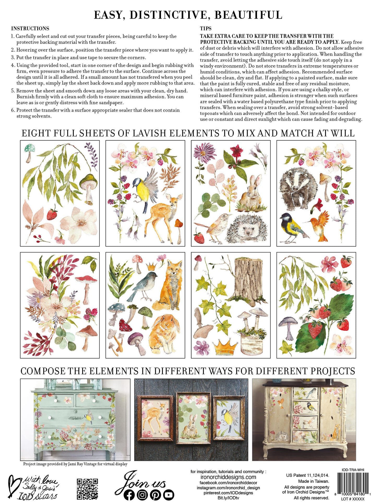 Whispering Willow -  IOD Decor Transfer