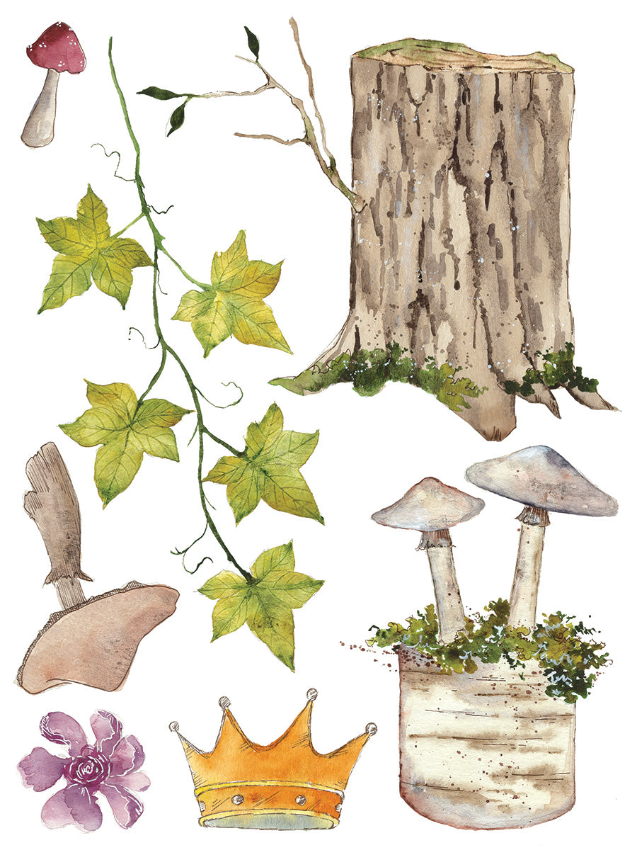 Whispering Willow -  IOD Decor Transfer