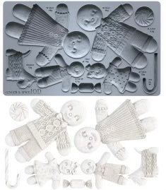 Ginger & Spice IOD Moulds