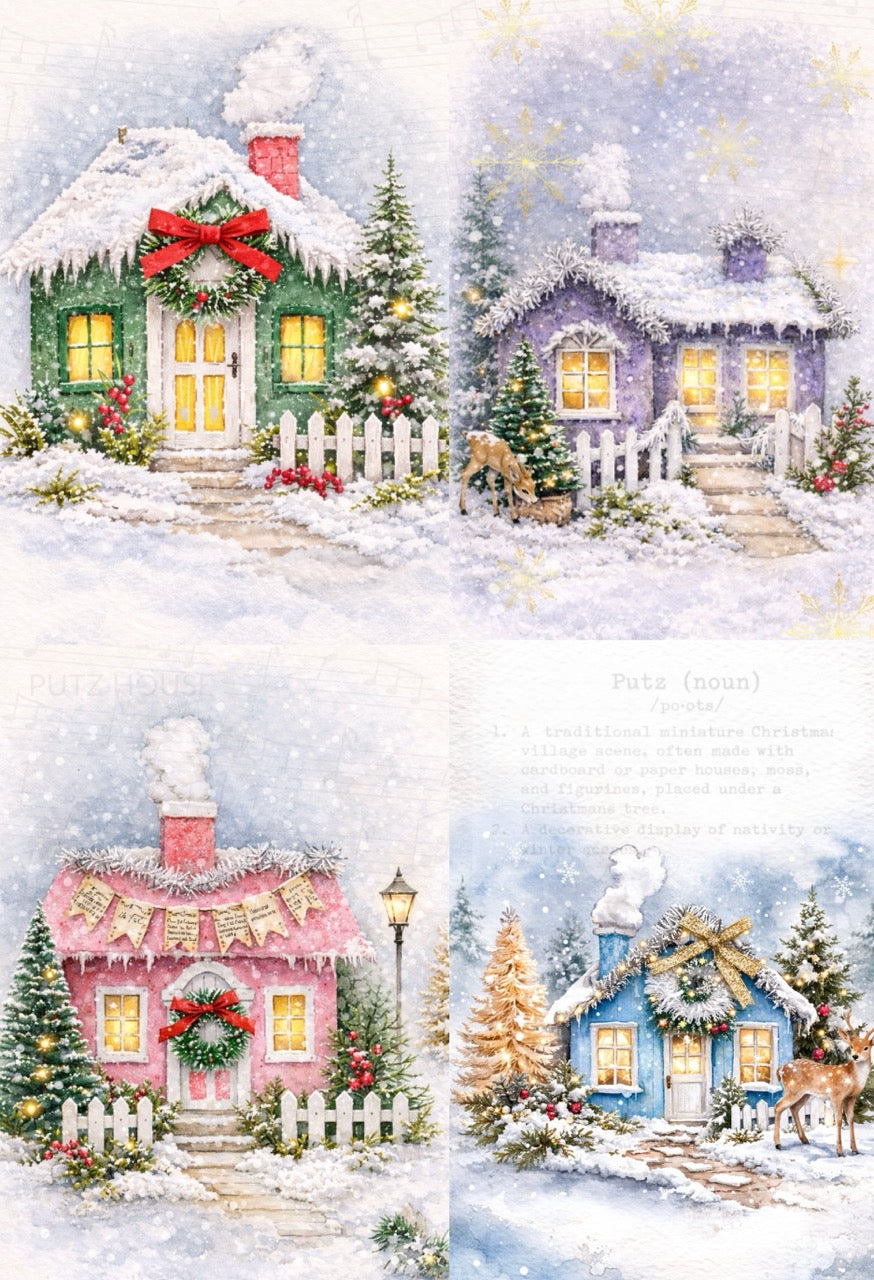 Shannon Stefanacci - Christmas Houses Complete Collection