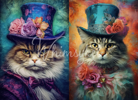 Duo Cats - Whimsykel Paper