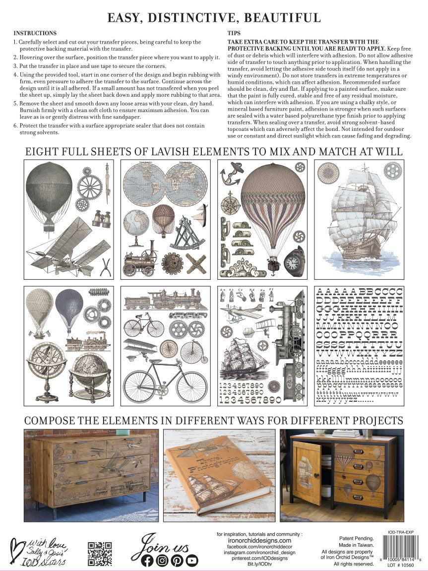 Exploration -  IOD Decor Transfer