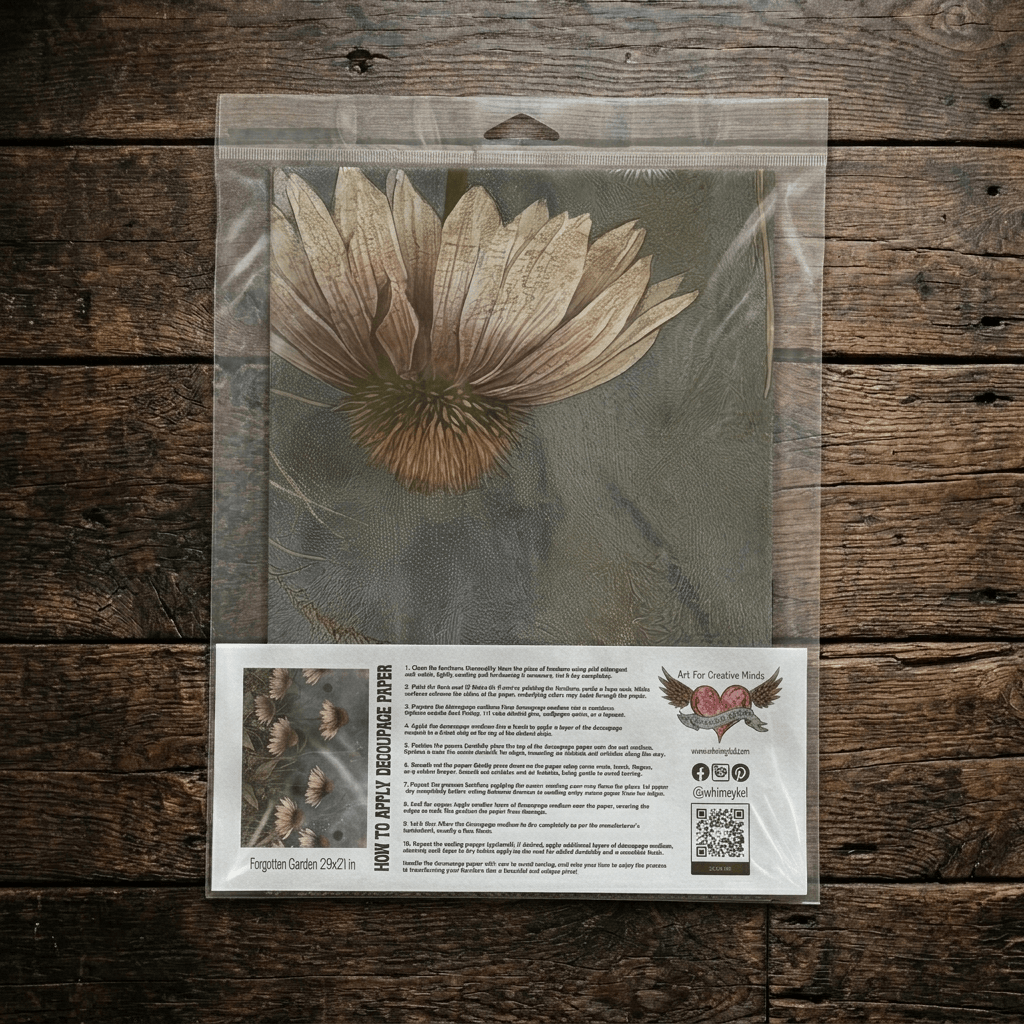 Forgotten Garden | 18 lb Decoupage Tissue Paper | 29x21 in