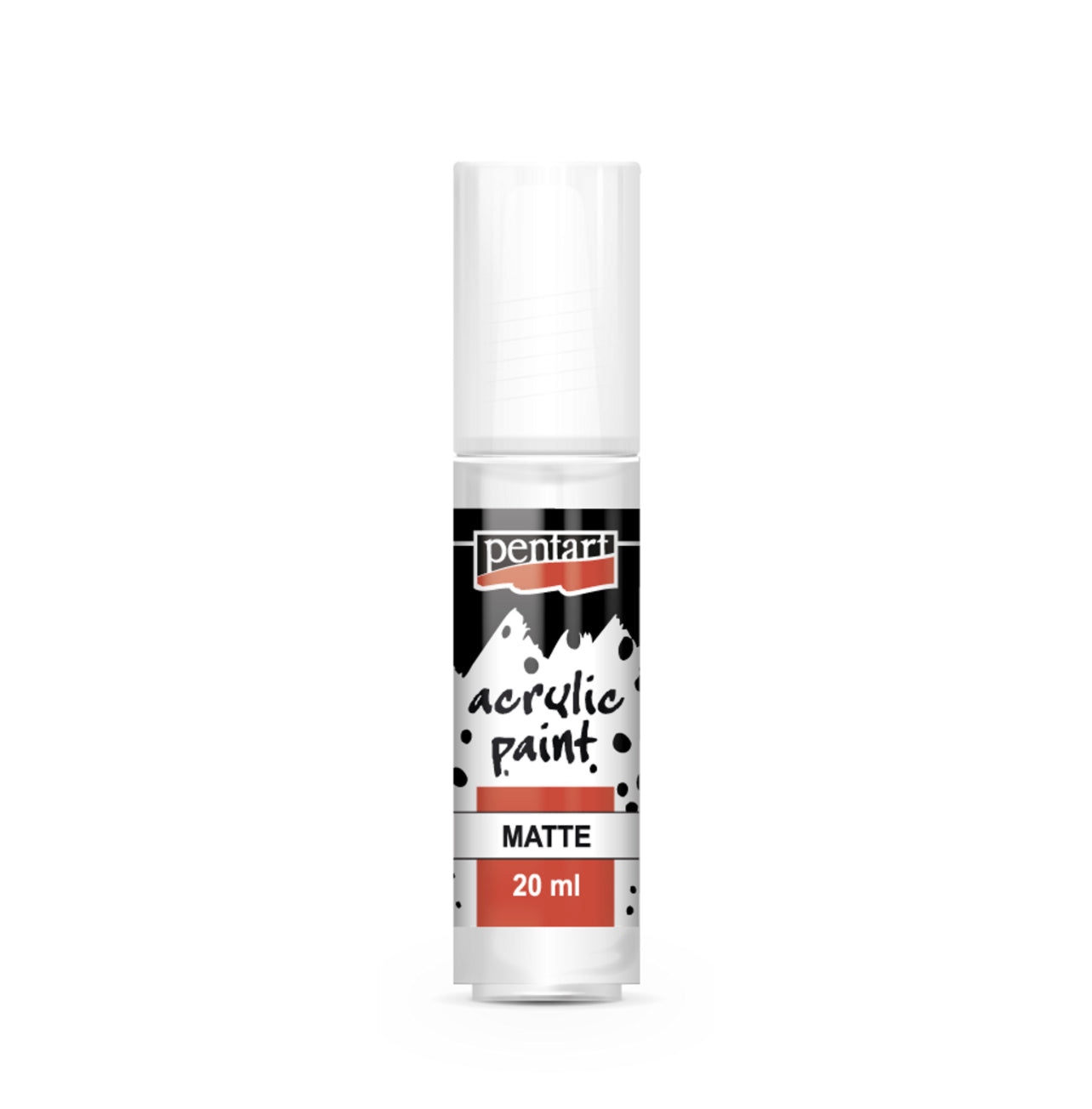 Pentart Acrylic Matte Paint White 20 ML