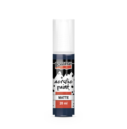 Pentart Acrylic Matte Paint Indigo Blue 20 ML